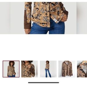 WRANGLER X Leon Bridges western shirt NWT